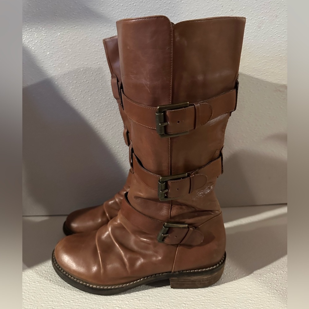 Bcbgeneration Brown Heeled Boots - image 1